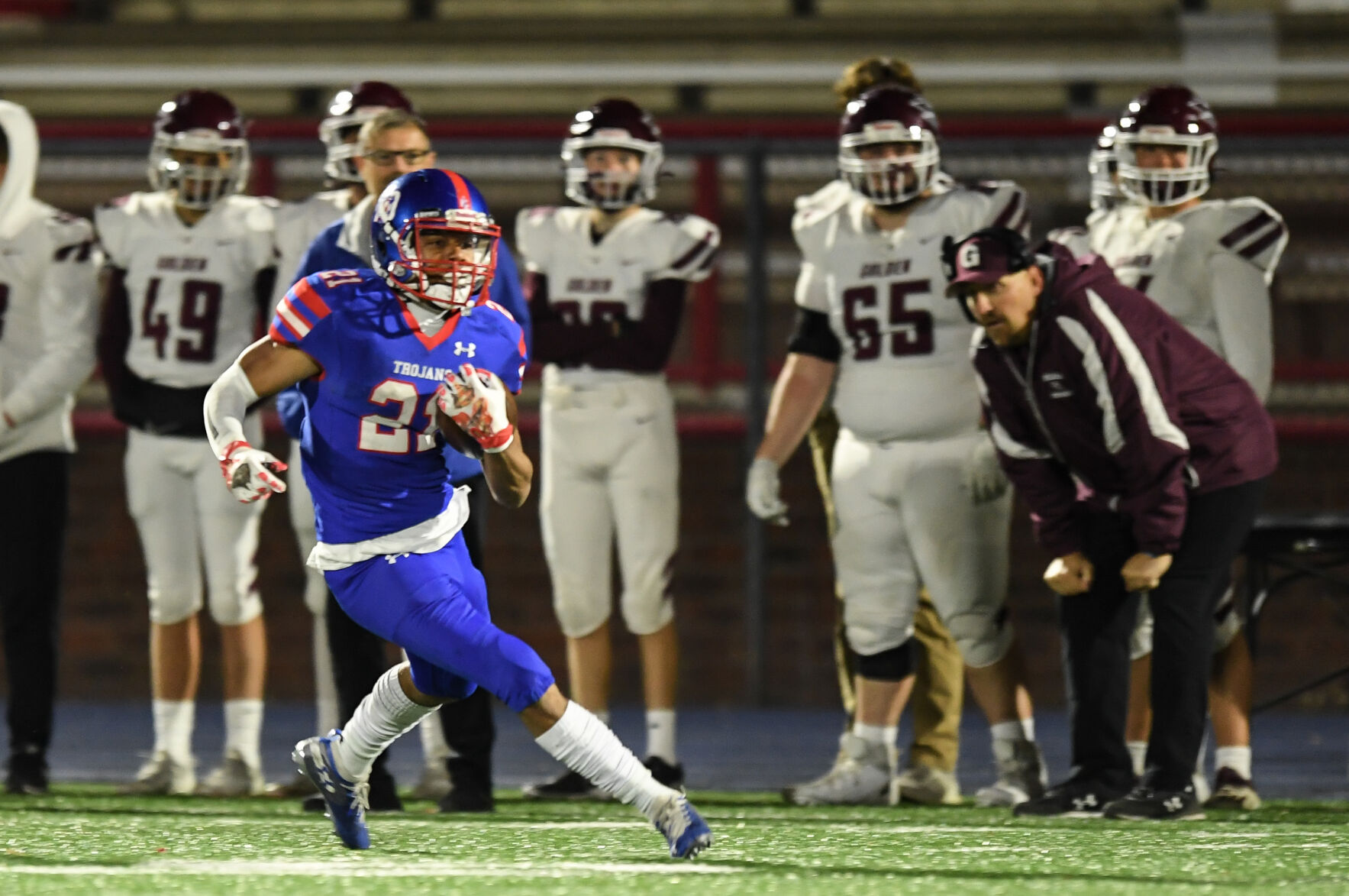 CHSAA 4A State Football Playoff Game Fountain-Fort Carson vs Golden